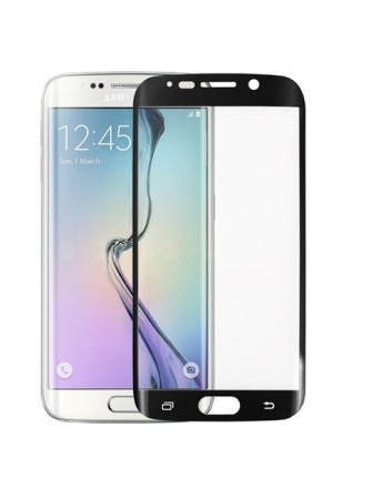 Bufalo Samsung S6 EDGE - Esnek Pet Ekran Koruyucu Kenar Kavisli Siyah