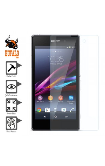 Bufalo Sony Xperia Z1 L39H Darbe Emici Ekran Koruyucu…