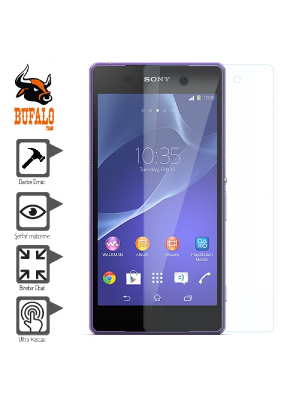 Bufalo Sony Xperia Z2 Darbe Emici Ekran Koruyucu…