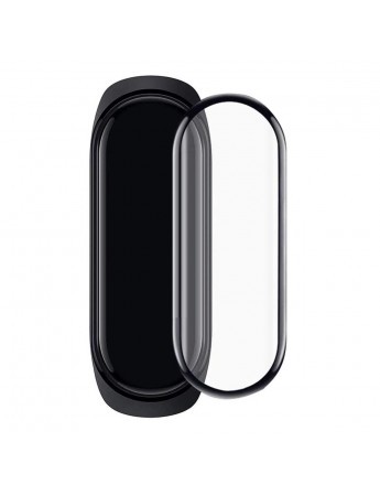 Bufalo Xiaomi Mi Band 3/4 Ekran Koruyucu 3D Kavisli PMMA Nano Siyah Çerçeve