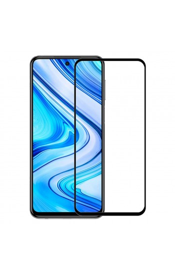 Bufalo Xiaomi Redmi Note 9 Pro 5G 2021 Ekran Koruyucu 5D Temperli Cam Siya…