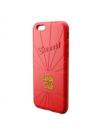 Candy Crush iPhone 6-6S Çilek Silikon Kılıf (Lisanslı)
