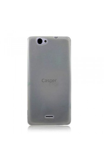 Casper VIA V5 Kılıf Soft Silikon Şeffaf-Siyah Arka Kapak…
