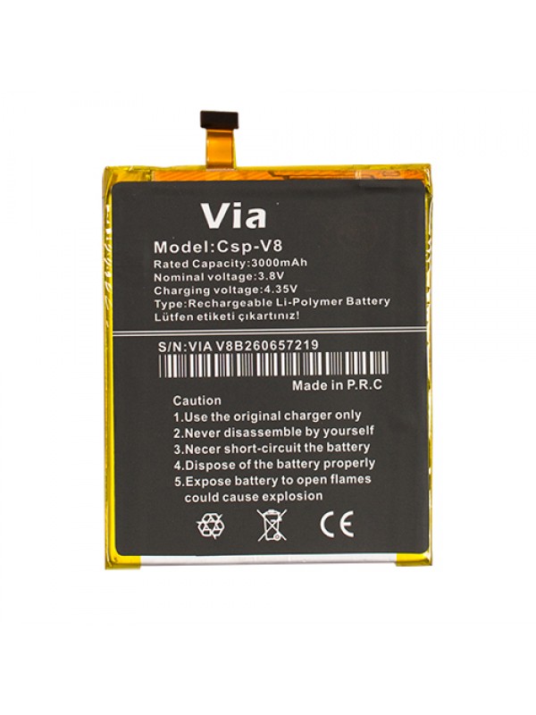 Casper VIA V8 Uyumlu Batarya 3000 mAh…