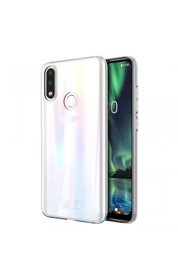 FitCase Casper VIA S Kılıf Kamera Korumalı Silikon Şeffaf Arka Kapak…