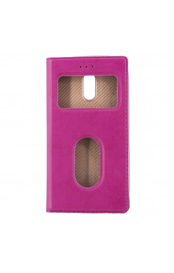 FitCase Dolce Nokia 6 Gizli Mıknatıslı Pencereli Kılıf Pembe…