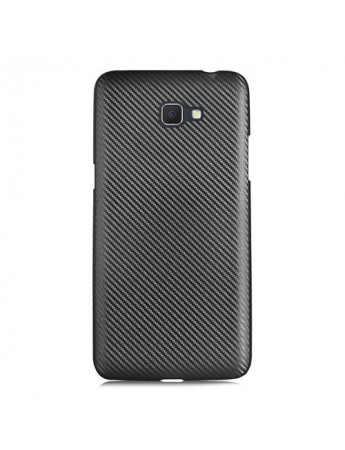 FitCase Galaxy J5 Prime (G570) Carbon Desen Arka Kapak Siyah