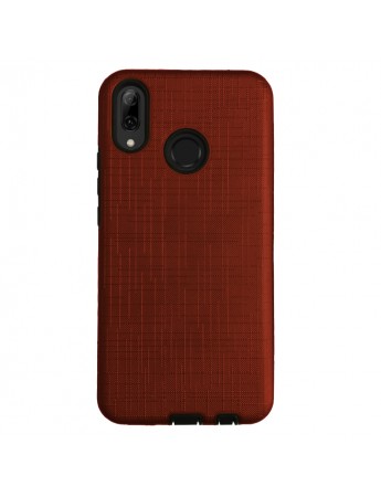 FitCase Huawei P Smart 2019 Kılıf New YouYou Arka Kapak Bordo