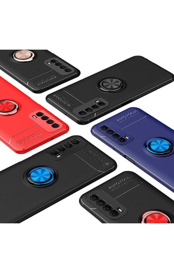 FitCase Huawei P Smart 2021 Kılıf Auto Focus Ring Arka Kapak…