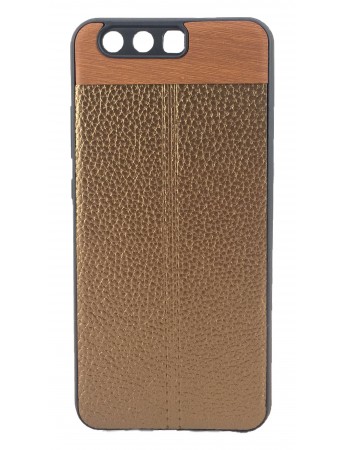 FitCase Huawei P10 Auto Focus Silikon Arka Kapak Kahverengi