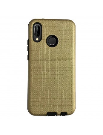 FitCase Huawei Y7 2019 Kılıf New YouYou Arka Kapak Gold