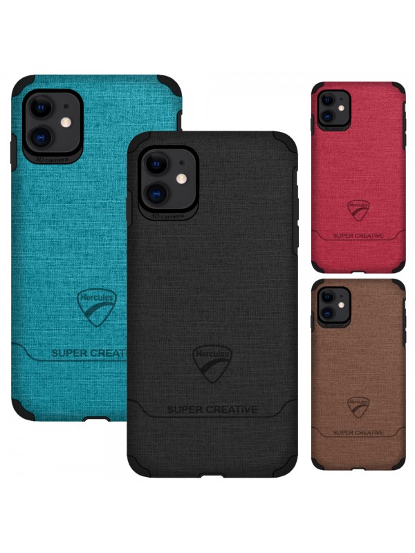 FitCase iPhone 11 Kılıf Super Fabric Arka Kapak…