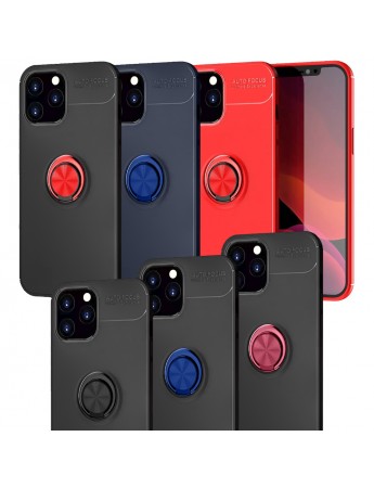 FitCase iPhone 12 / 12 Pro Kılıf Auto Focus Ring Arka Kapak