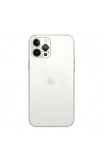 FitCase iPhone 12 / 12 Pro Kılıf Kamera Korumalı Silikon Şeffaf Arka K…