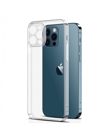 FitCase iPhone 13 Pro Kılıf Kamera Korumalı Silikon Kapak - Şeffaf