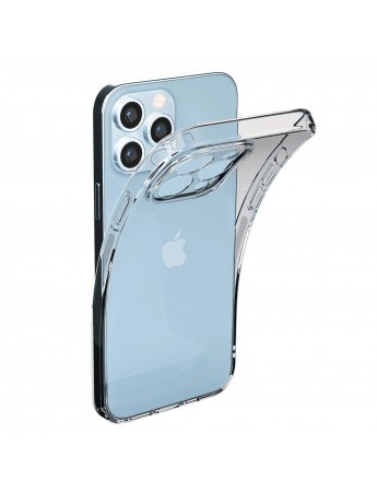 FitCase iPhone 14 Pro Kılıf Kamera Korumalı Silikon Şeffaf Arka Kapak