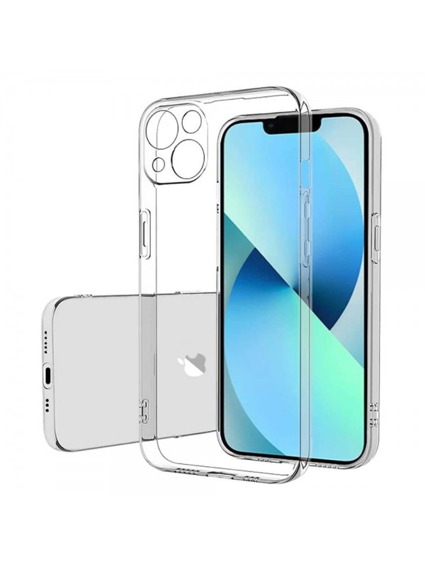 FitCase iPhone 15 Kılıf Kamera Korumalı Silikon Şeffaf Arka Kapak…