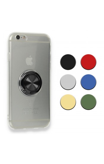 FitCase iPhone 6 / 6S Kılıf Gross Ring Şeffaf Arka Kapak…