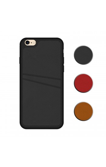 FitCase iPhone 6 / 6S Kılıf Proda Deri Çift Kartlık Cepli Kapak…