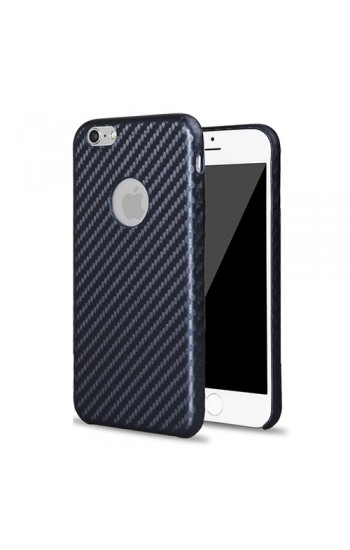 FitCase iPhone 6-6s Plus Carbon Desen Arka Kapak Lacivert…