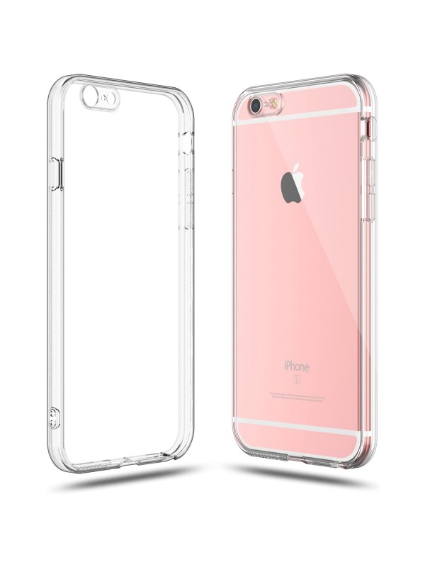 FitCase iPhone 6 Plus / 6s Plus Kamera Korumalı Silikon Şeffaf Arka Kapa…