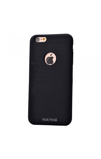FitCase iPhone 6 Plus / 6S Plus Kılıf YouYou Arka Kapak Siyah…
