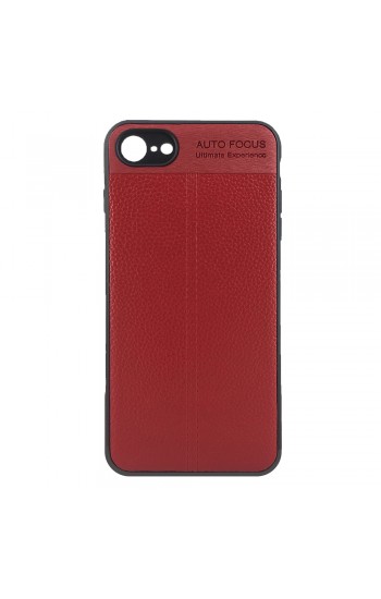 FitCase iPhone 7-8 Auto Focus Silikon Arka Kapak Kırmızı…