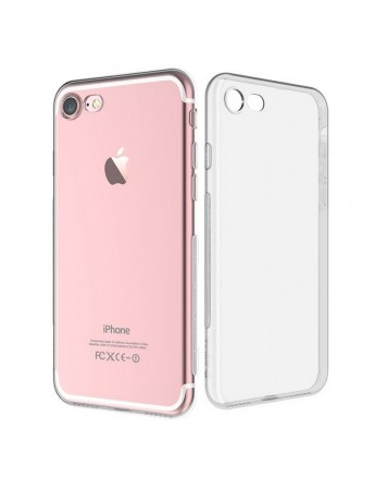 FitCase iPhone 7 / 8 Kılıf Kamera Korumalı Silikon Şeffaf Arka Kapak