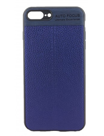 FitCase iPhone 7-8 Plus Auto Focus Silikon Arka Kapak Mavi