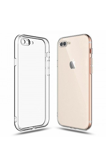 FitCase iPhone 7 Plus / 8 Plus Kılıf Kamera Korumalı Silikon Şeffaf Ar…