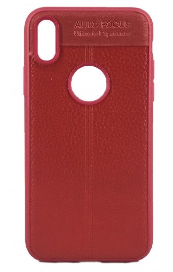 FitCase iPhone X / XS Auto Focus Silikon Arka Kapak Kırmızı…