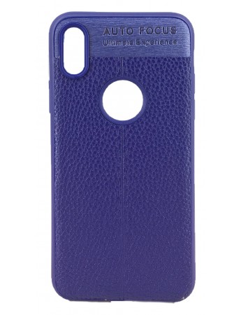 FitCase iPhone X / XS Auto Focus Silikon Arka Kapak Mavi