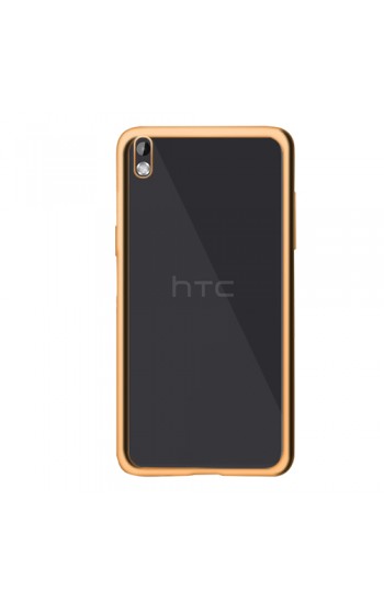 FitCase Laser Color HTC Desire 816 Silikon Kılıf Gold…