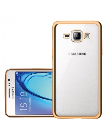 FitCase Laser Color J1 2016 (J120) Silikon Kılıf Gold