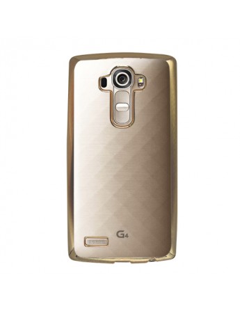 FitCase Laser Color LG G4 H815 Silikon Kılıf Gold