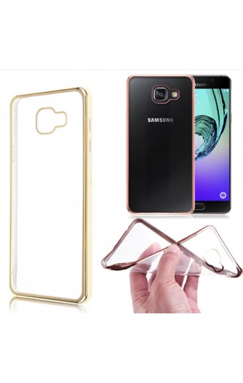 FitCase Laser Color Samsung A7 2016 (A710) Silikon Kılıf Gold…