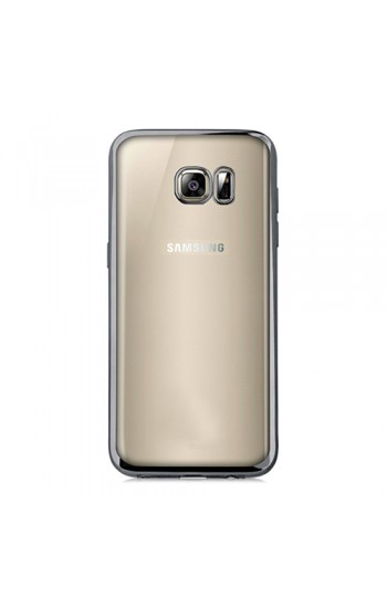 FitCase Laser Color Samsung S7 EDGE (G935) Silikon Kılıf Siyah…