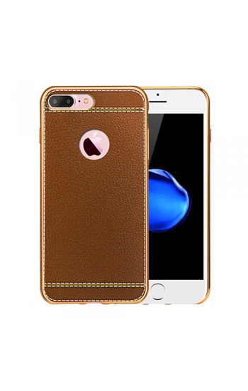 FitCase Laser Elegant iPhone 7-8 Plus Silikon Arka Kapak Taba…