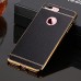 FitCase Laser Elegant iPhone 7-8 Plus Silikon Arka Kapak Siyah
