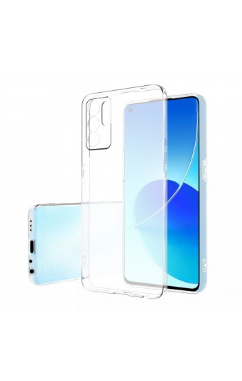 FitCase Oppo A16 Kılıf Kamera Korumalı Silikon Şeffaf Kapak…