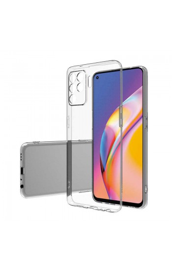 FitCase Oppo Reno 5 Lite Kılıf Kamera Korumalı Silikon Şeffaf Arka Kap…