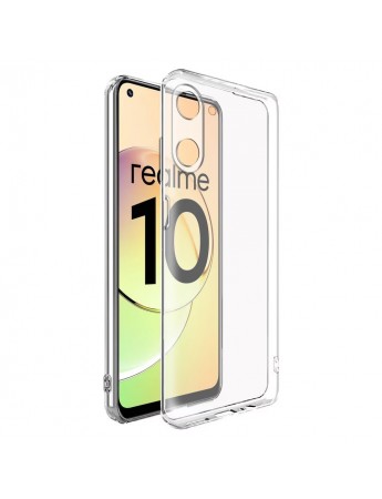 FitCase Realme 10 4G Kılıf Kamera Korumalı Silikon Şeffaf Arka Kapak