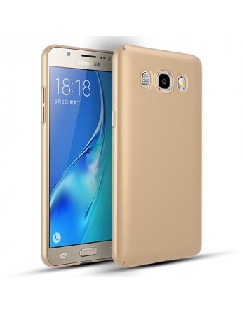 FitCase Rubber Samsung J5 2016 Arka Kapak Gold