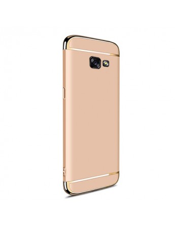 FitCase Samsung A5 2017 (A520) Golden Frame Arka Kapak Gold