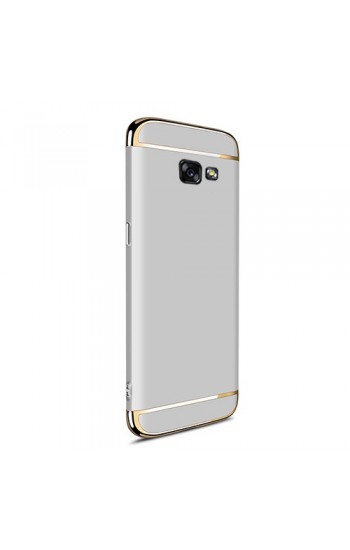 FitCase Samsung A7 2017 (A720) Golden Frame Arka Kapak Gri…