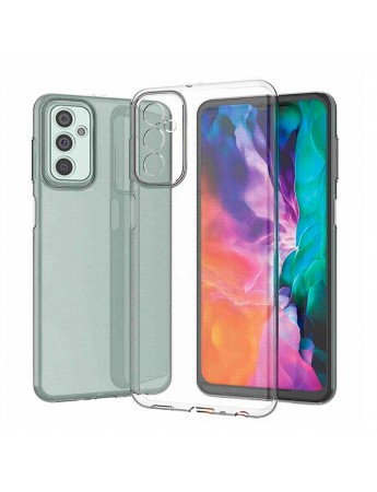 FitCase Samsung Galaxy A04s Kılıf Kamera Korumalı Silikon Şeffaf Arka Kapak