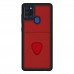 FitCase Samsung Galaxy A21s Kılıf Proda Deri Tek Kartlık Cepli Kapak