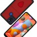 FitCase Samsung Galaxy A21s Kılıf Proda Deri Tek Kartlık Cepli Kapak