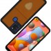 FitCase Samsung Galaxy A21s Kılıf Proda Deri Tek Kartlık Cepli Kapak