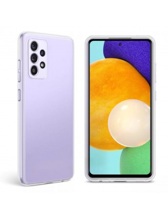 FitCase Samsung Galaxy A52 (A525) Kılıf Kamera Korumalı Silikon Şeffaf Arka Kapak